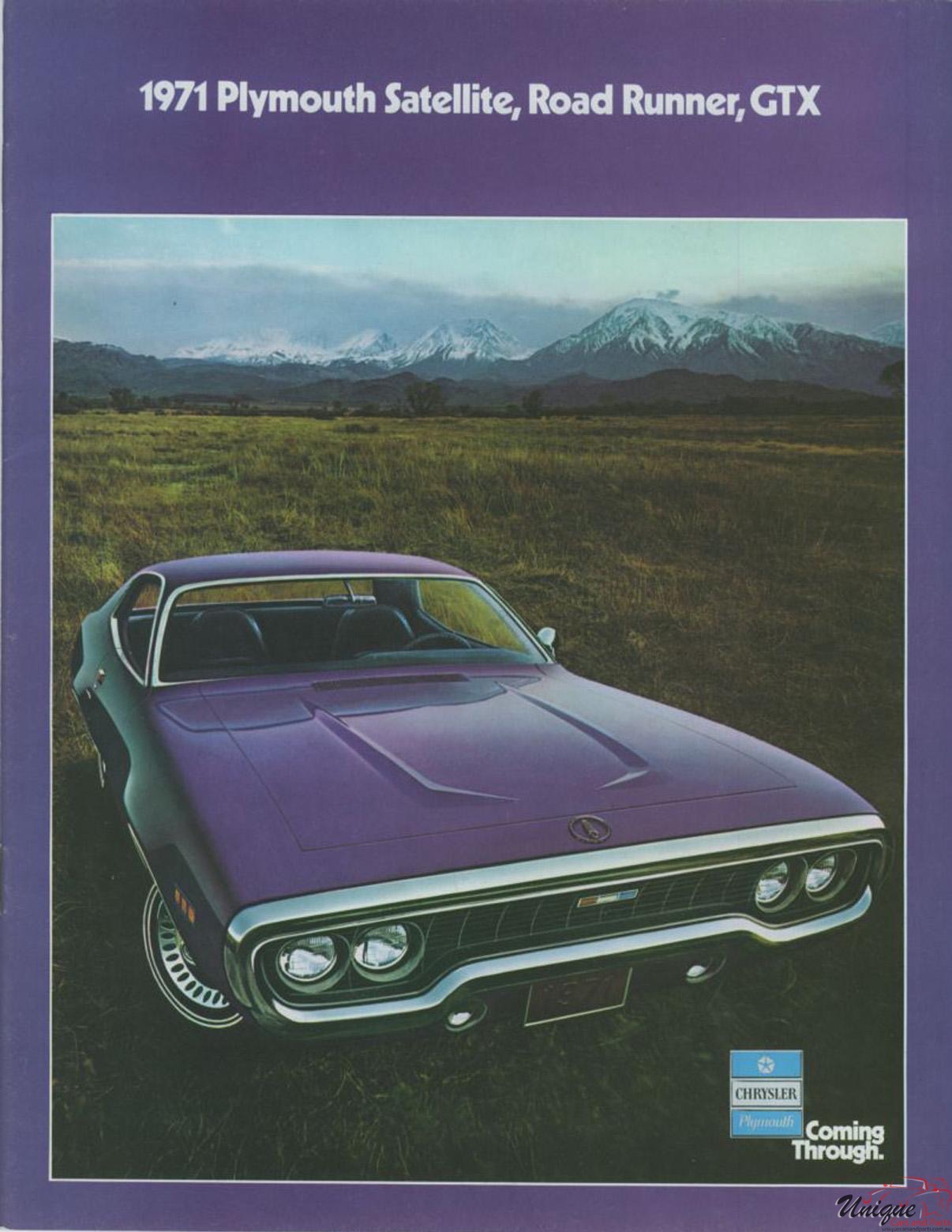 1971 Plymouth Satellite Brochure